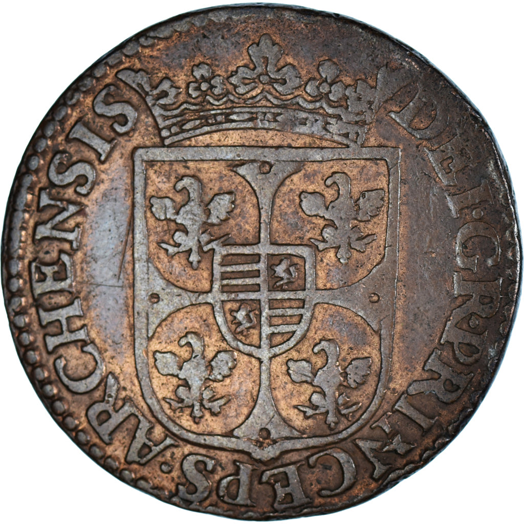 Monnaie, France, Principauté d'Arches-Charleville, Charles de Gonzague, Liard