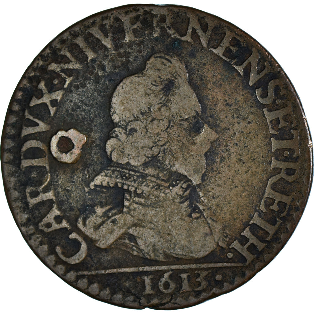 Münze, Frankreich, Principauté d'Arches-Charleville, Charles de Gonzague