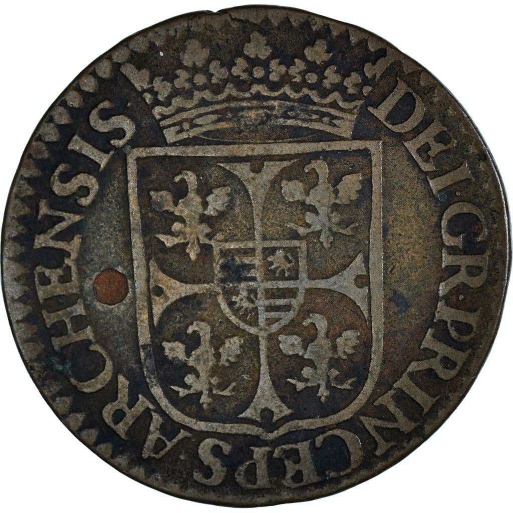 Münze, Frankreich, Principauté d'Arches-Charleville, Charles de Gonzague