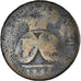 Coin, MOLDAVIA & WALLACHEA, 2 Para 3 Kopeck, Sadogura, F(12-15), Bronze