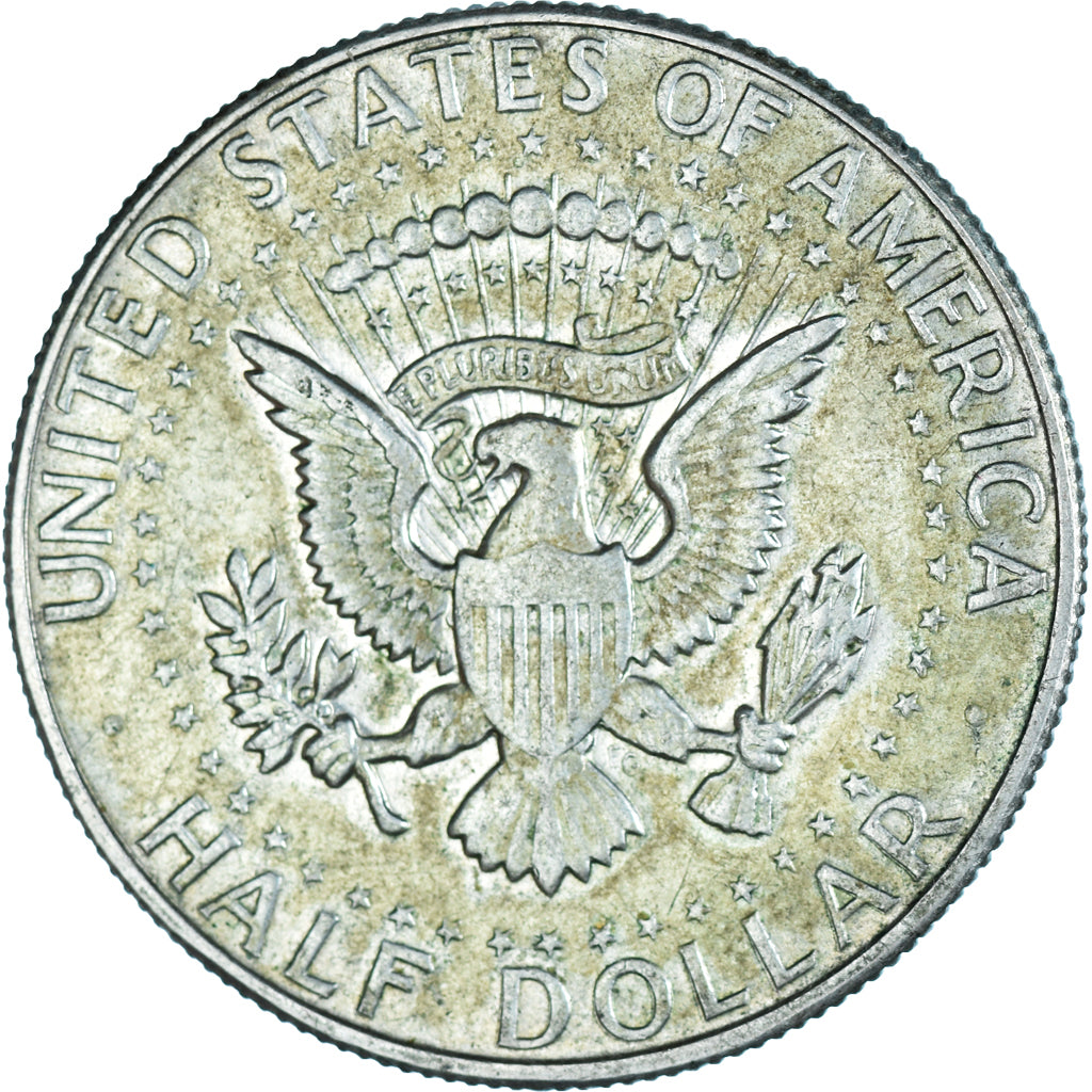 Coin, United States, Kennedy Half Dollar, Half Dollar, 1966, U.S. Mint