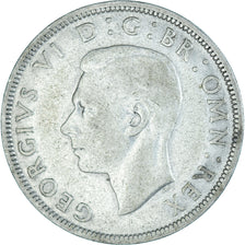 Coin, Great Britain, George VI, 1/2 Crown, 1942, British Royal Mint, EF(40-45)