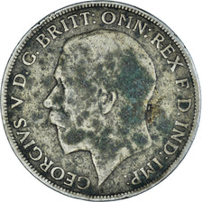 Coin, Great Britain, George V, Florin, Two Shillings, 1921, British Royal Mint