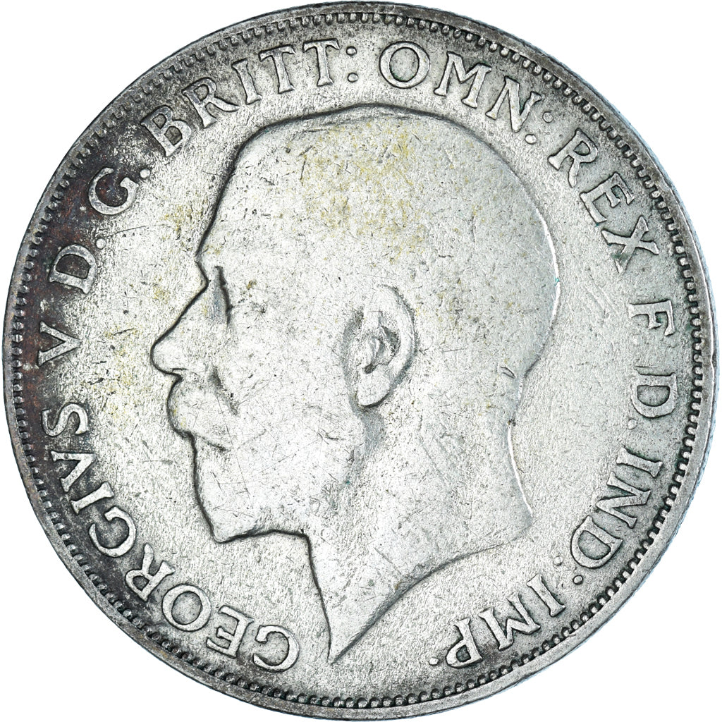 Coin, Great Britain, George V, Florin, Two Shillings, 1922, British Royal Mint