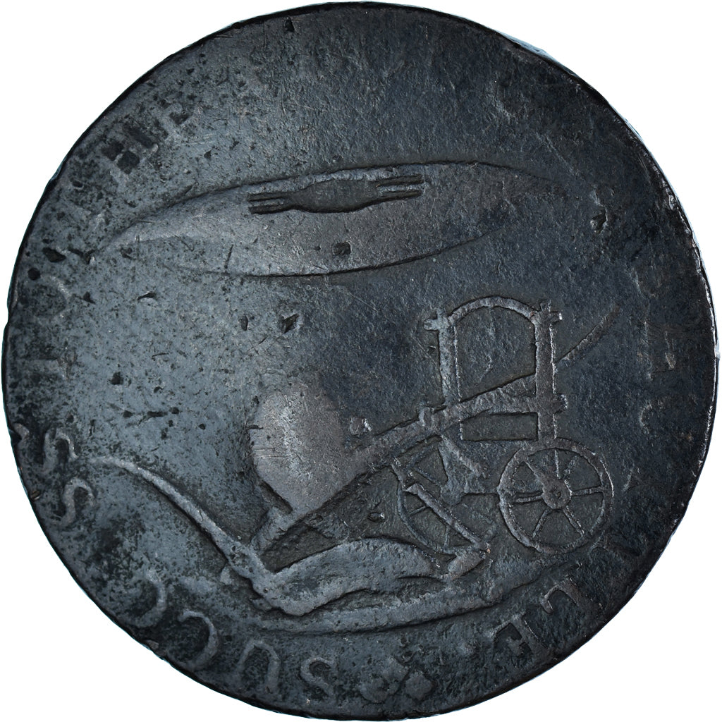 Great Britain, Halfpenny Token, Market Norwich, 1791, VF(20-25), Copper