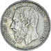 Monnaie, Belgique, Leopold II, 5 Francs, 5 Frank, 1873, Bruxelles, TB+, Argent