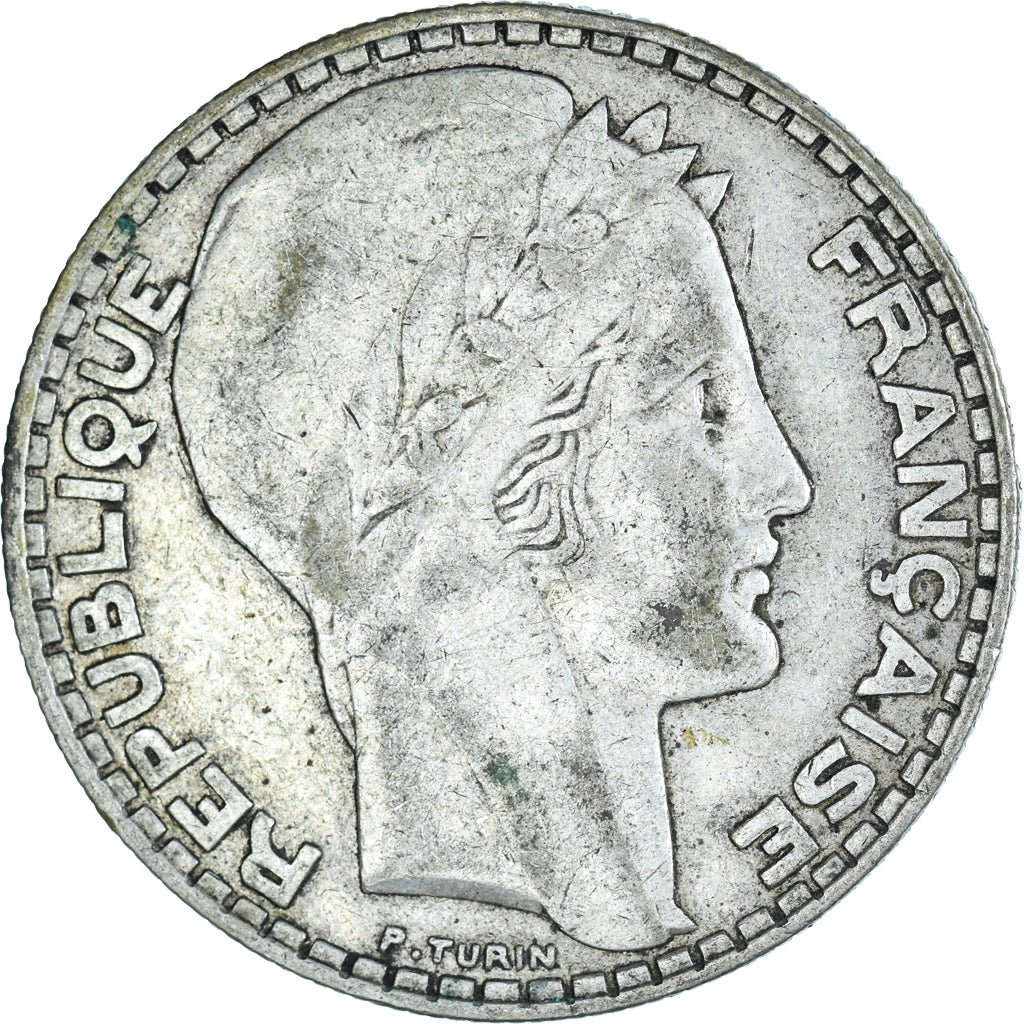 Coin, France, Turin, 20 Francs, 1933, Paris, VF(30-35), Silver, KM:879