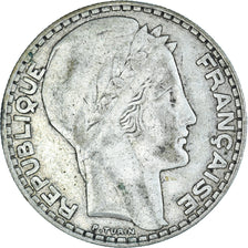 Coin, France, Turin, 20 Francs, 1933, Paris, VF(30-35), Silver, KM:879