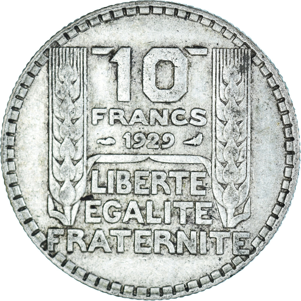 Coin, France, Turin, 10 Francs, 1929, Paris, VF(30-35), Silver, KM:878