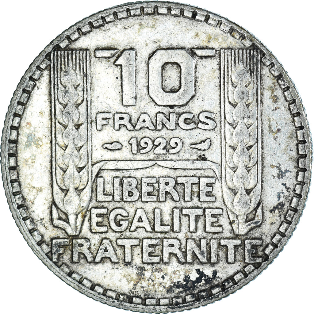 Coin, France, Turin, 10 Francs, 1929, Paris, VF(30-35), Silver, KM:878