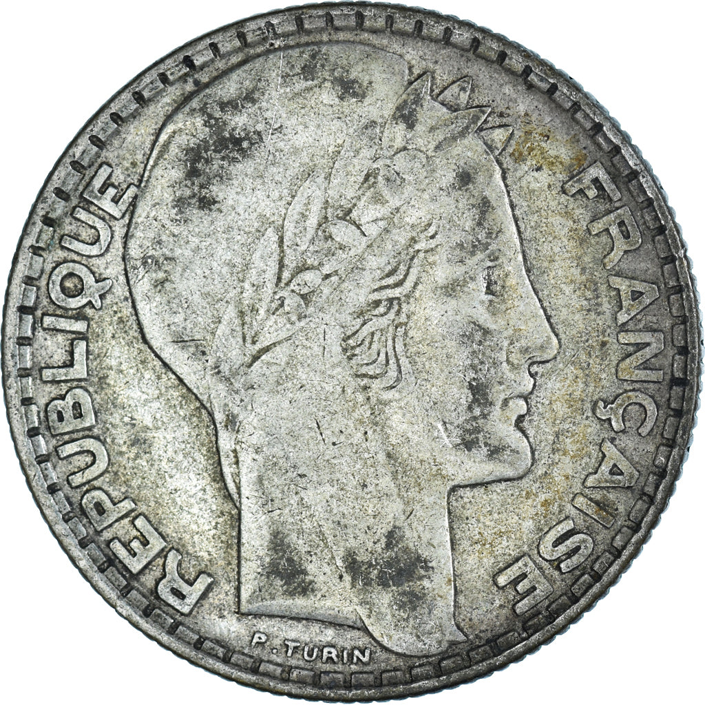 Coin, France, Turin, 10 Francs, 1929, Paris, VF(30-35), Silver, KM:878