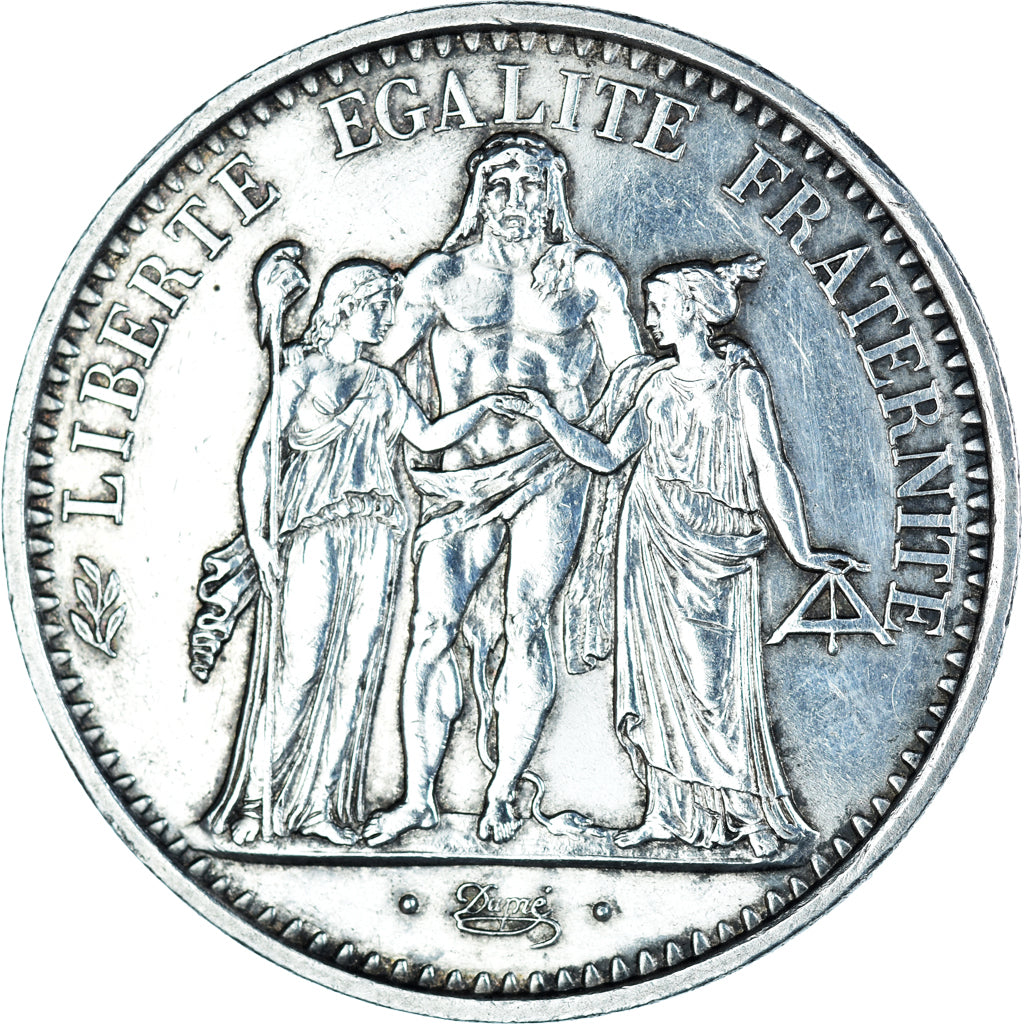 Moneta, Francia, Hercule, 10 Francs, 1968, Paris, BB, Argento, KM:932