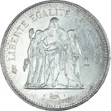 Monnaie, France, Hercule, 50 Francs, 1975, Paris, TTB+, Argent, Gadoury:882