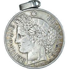 Coin, France, Cérès, 5 Francs, 1851, Paris, avec bélière, VF(30-35), Silver