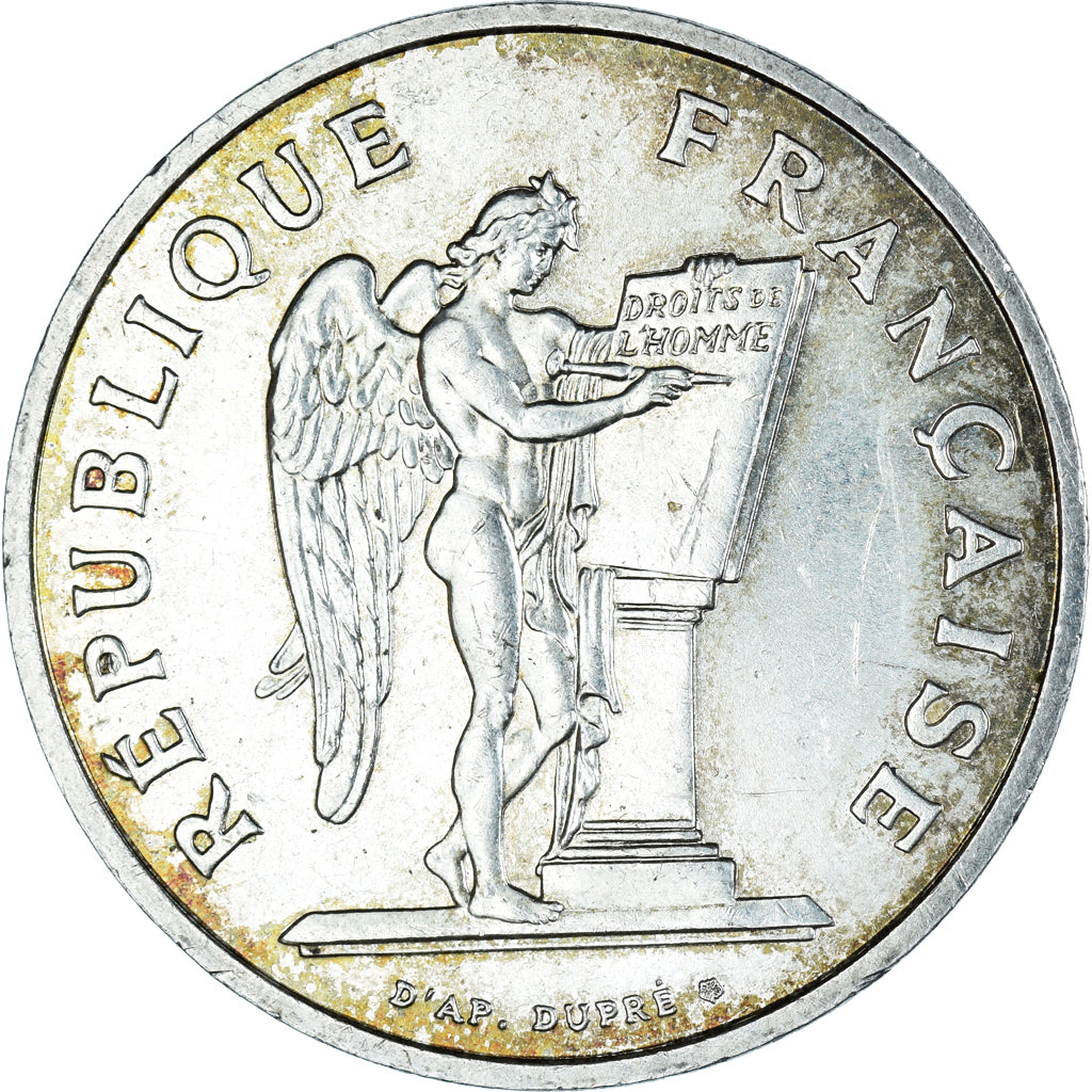 Monnaie, France, Droits de l'Homme, 100 Francs, 1989, TTB+, Argent, Gadoury:904