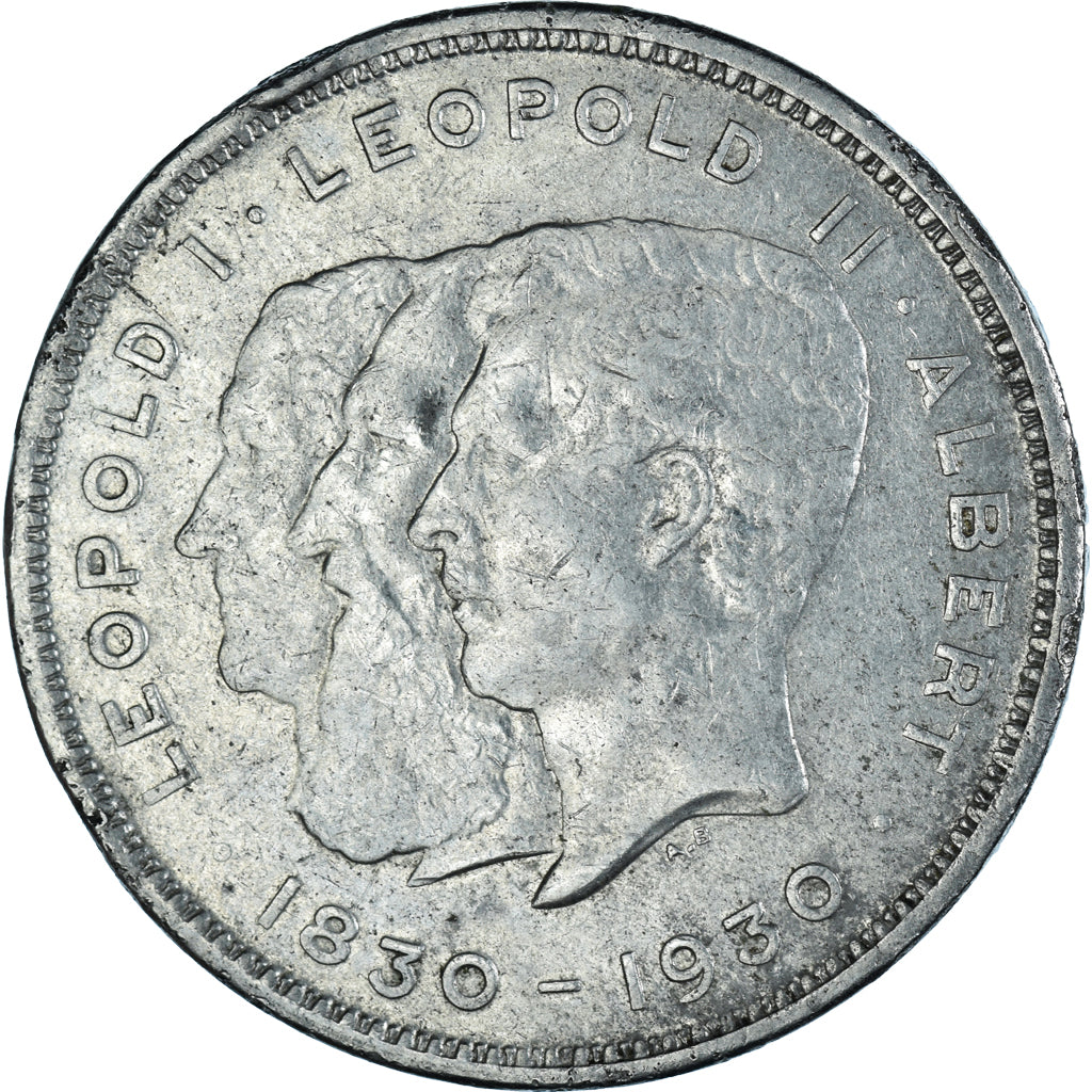 Moneta, Belgio, 10 Francs-10 Frank, Deux / Twee Belgas, 1930, MB+, Nichel, KM:99