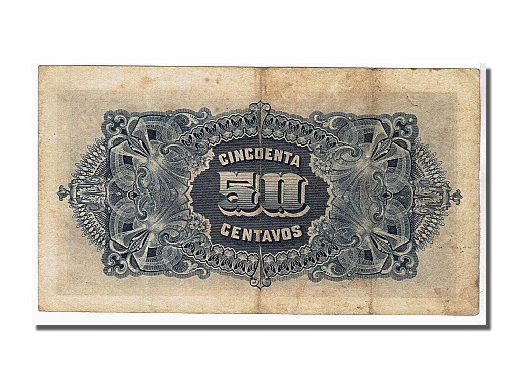 Banknote, Mozambique, 50 Centavos, 1919, KM:R3a, EF(40-45)