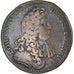 Francia, zeton, Louis XIV, Trésor Royal, 1679, BC+, Cobre, Feuardent:1886