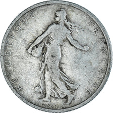 Munten, Frankrijk, Semeuse, Franc, 1904, Paris, FR+, Zilver, KM:844.1