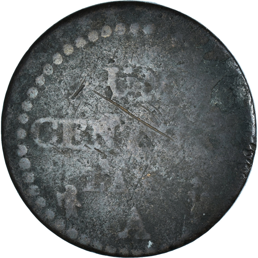 Coin, France, Dupré, Centime, Paris, VF(20-25), Copper, Gadoury:76