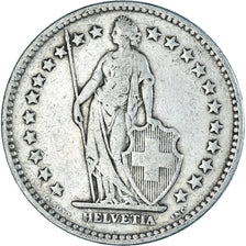 Coin, Switzerland, 2 Francs, 1912, Bern, VF(30-35), Silver, KM:21
