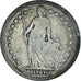 Coin, Switzerland, Franc, 1899, Bern, VF(20-25), Silver, KM:24