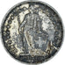 Coin, Switzerland, Franc, 1952, Bern, VF(30-35), Silver, KM:24