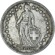 Moneta, Svizzera, 2 Francs, 1948, Bern, BB, Argento, KM:21