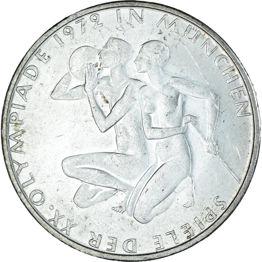 Coin, GERMANY - FEDERAL REPUBLIC, Munich Olympics, 10 Mark, 1972, Munich