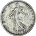 Moneda, Francia, Semeuse, 5 Francs, 1960, MBC, Plata, KM:926, Gadoury:770