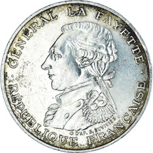 Monnaie, France, Lafayette, 100 Francs, 1987, TTB, Argent, Gadoury:902, KM:962