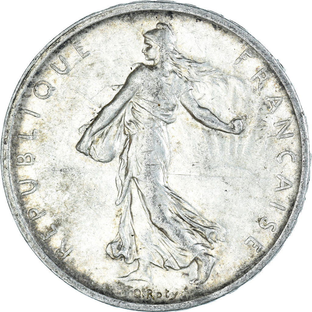 Moeda, França, Semeuse, 5 Francs, 1960, EF(40-45), Prata, KM:926, Gadoury:770