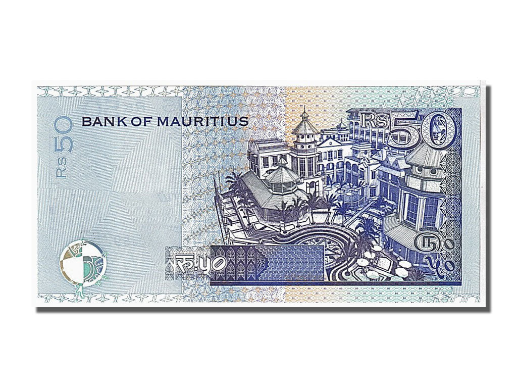 Biljet, Mauritius, 50 Rupees, 1999, KM:50a, NIEUW