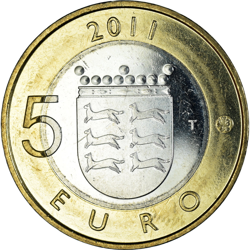 Finnland, 5 Euro, Provinces: Northern Ostrobothnia, 2011, Vantaa, UNZ