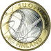 Finlândia, 5 Euro, Provinces - Savonia, 2011, Vantaa, AU(55-58), Bimetálico