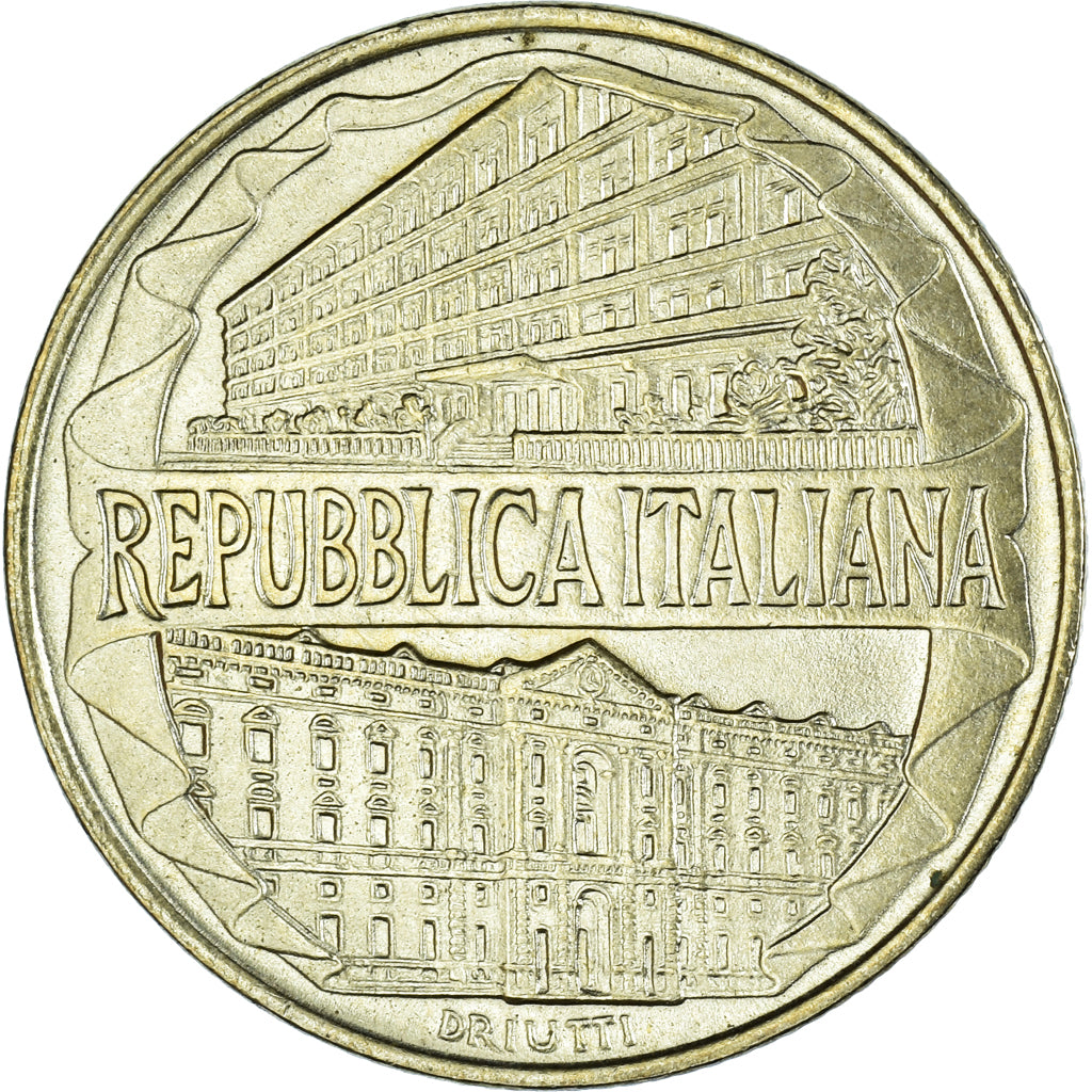 Coin, Italy, 200 Lire, 1996, Rome, MS(63), Aluminum-Bronze, KM:184