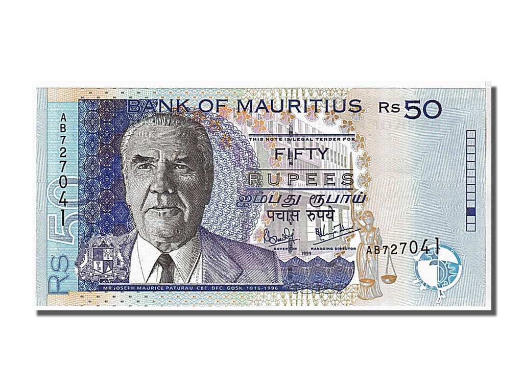 Mauritius, 50 Rupees, 1999, KM:50a, FDS