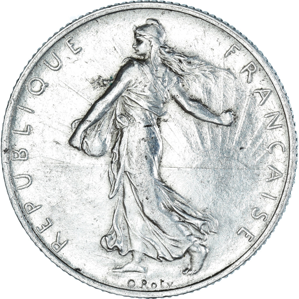 Monnaie, France, Semeuse, 2 Francs, 1915, Paris, TTB, Argent, Gadoury:532