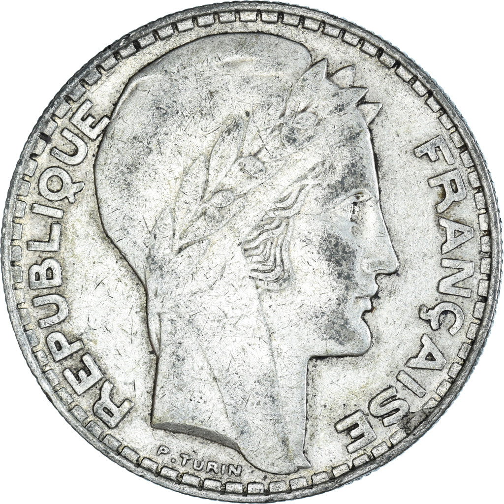 Moneda, Francia, Turin, 20 Francs, 1833, Paris, MBC, Plata, KM:879, Gadoury:852