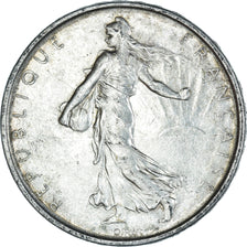 Munten, Frankrijk, Semeuse, 5 Francs, 1961, ZF, Zilver, KM:926, Gadoury:770