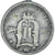 Coin, Sweden, Oscar II, 50 Öre, re-engraved "AS", VF(30-35), Silver