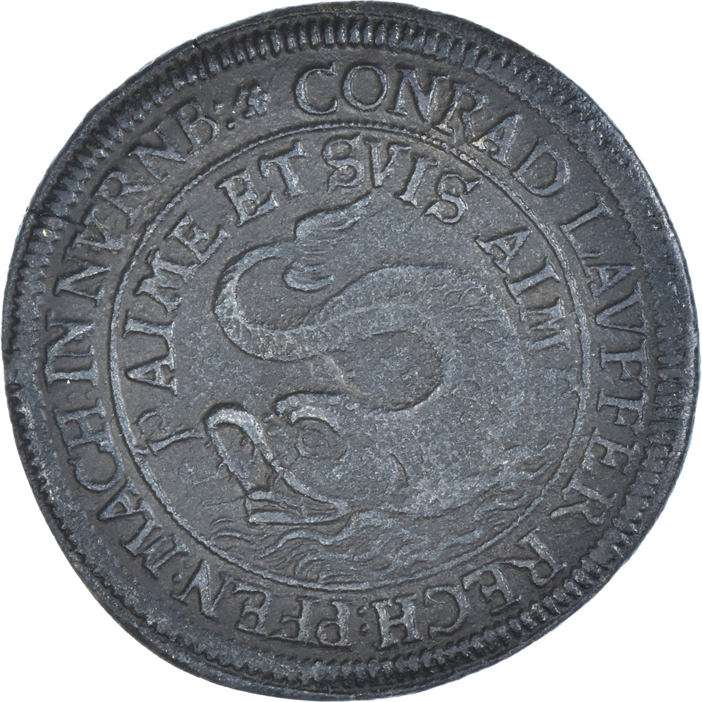 Alemanha, Token, Le Dauphin, Nuremberg, EF(40-45), Cobre