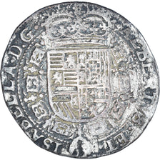 Spanische Niederlande, betaalpenning, Albert & Isabelle, Sceptre et couronne