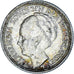 Coin, Netherlands, Wilhelmina I, 10 Cents, 1938, Utrecht, AU(55-58), Silver