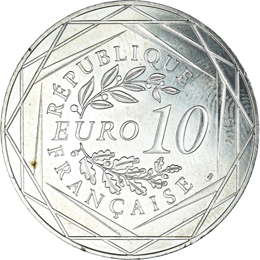 Frankrijk, 10 Euro, Le Petit Prince (plages du Nord), 2016, Monnaie de Paris