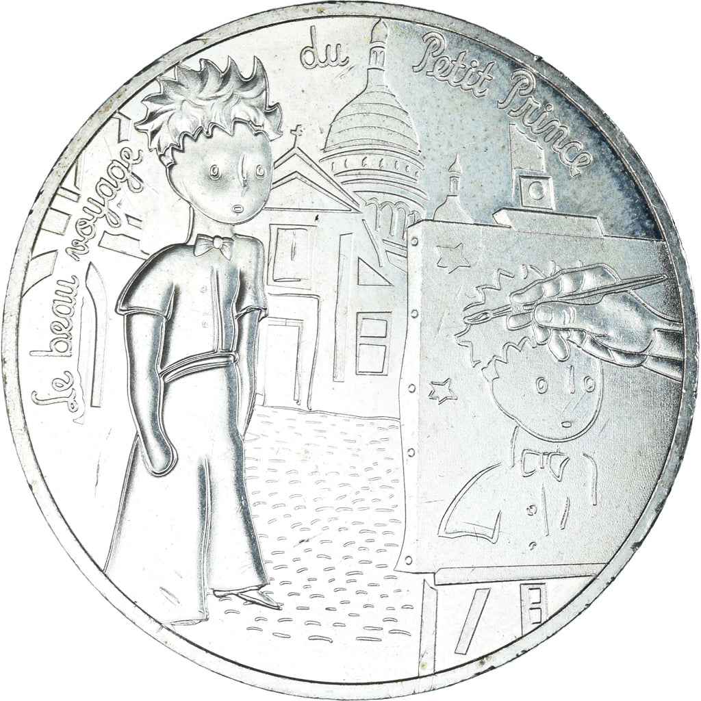 Francia, 10 Euro, Le Petit Prince (et les peintres), 2016, Monnaie de Paris, SC