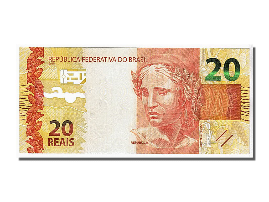 Brazil, 20 Reais, 2010, KM #254, UNC(65-70), AD081575906