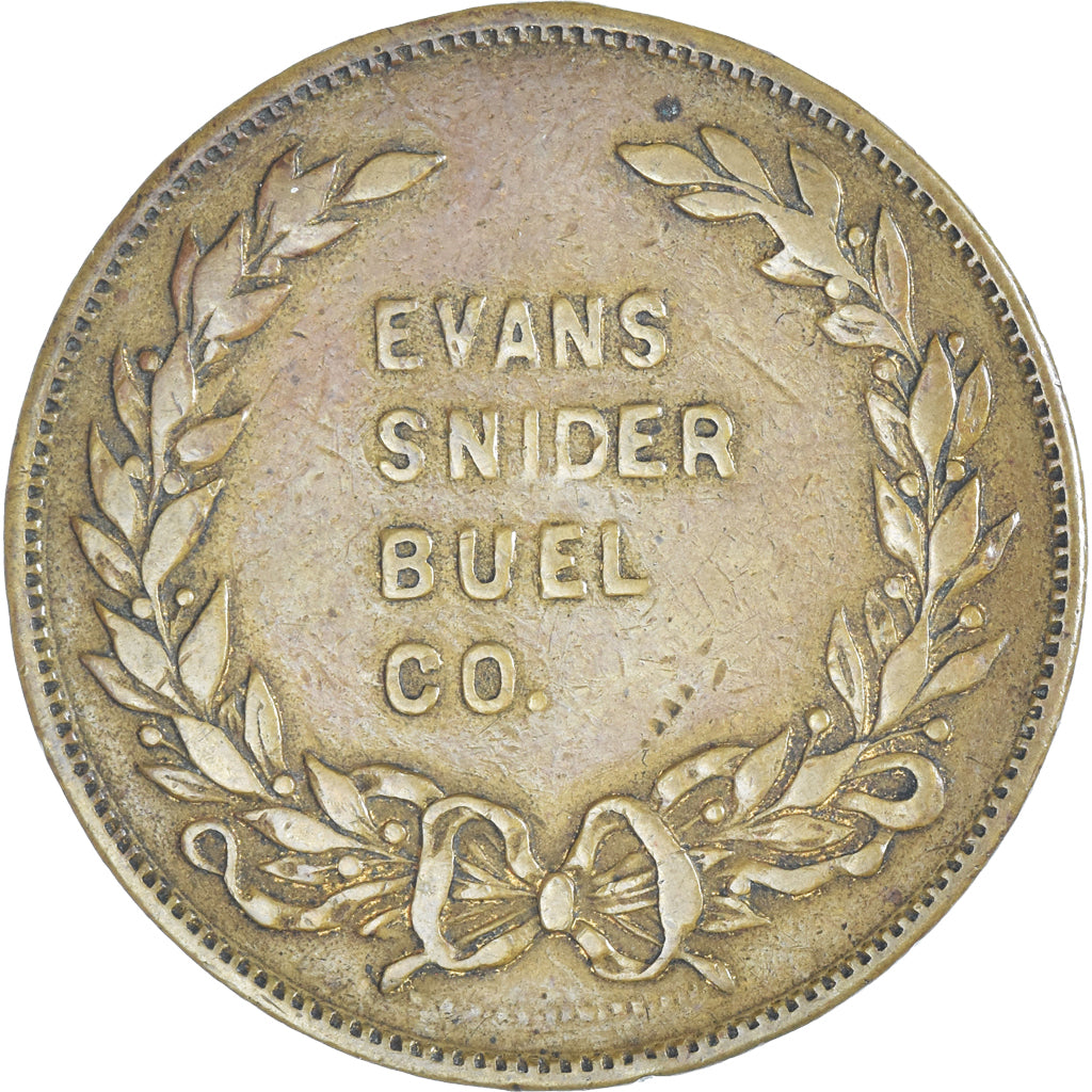 Reino Unido, medalha, Evans Snider Buel co., brocken hook, VF(30-35), Bronze