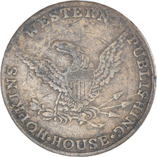 United States, HOPKINS Book Seller & Publisher, Token, Milwaukee, VF(30-35)
