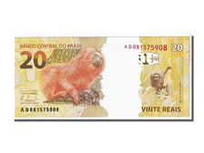 Billete, 20 Reais, 2010, Brasil, KM:254, UNC